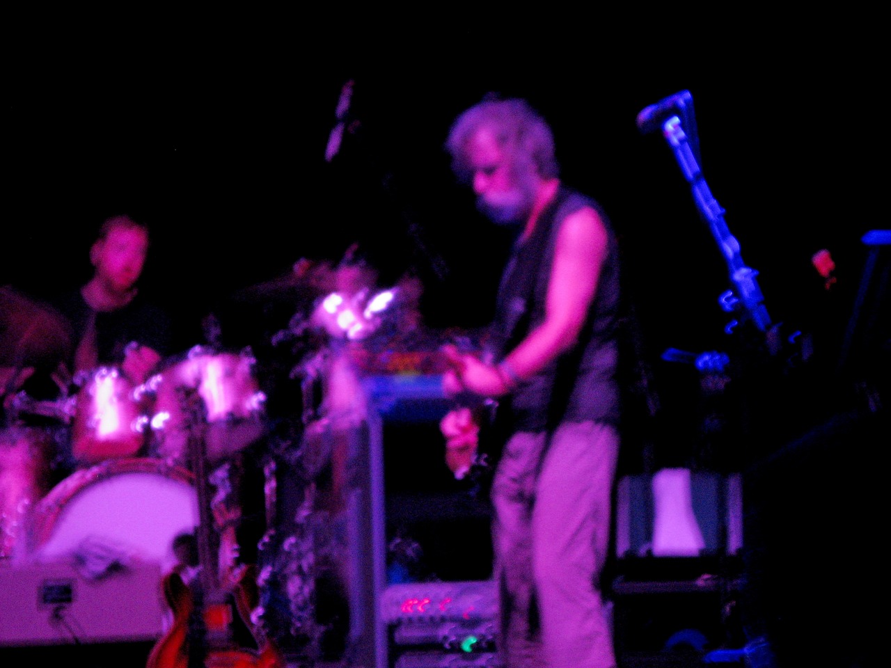 Bob Weir and Furthur performing at the St. Augustine Amphitheatre during the second set.
