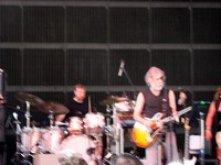 Bob Weir and Furthur performing at the St. Augustine Amphitheatre during the first set.