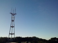 Sutro Tower from Twin Peaks.