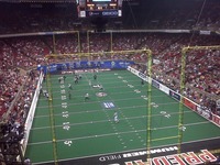 The last Orlando Predators game at the Orlando Arena before it is demolished.