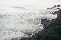 Exit Glacier from a turnout to its east.