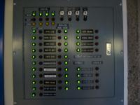 This control panel displays the current transmitter status of each primary and auxiliary antenna.