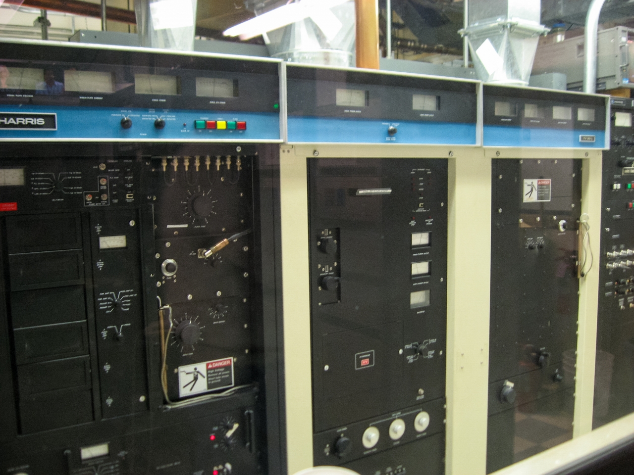 This classic analog transmission equipment was going to be removed soon after my visit to Sutro Tower.