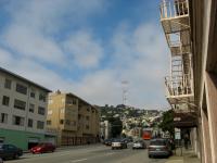 Heading up to Sutro Tower.