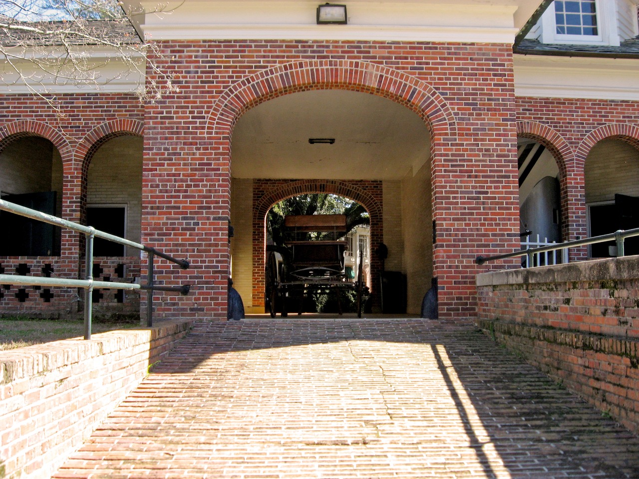 Stable Complex (1928) at Pebble Hill Plantation.