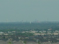 View of downtown Orlando from atop the Citrus Tower.