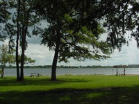 View of Lake Corrine from Fleet Peeples Park.