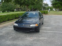 My 1994 Honda Civic in the parking lot of the Orlando Arena.
