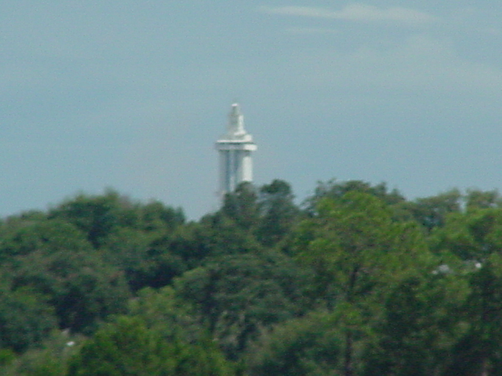 The Citrus Tower as seen from the Lake Minneola boardwalk.