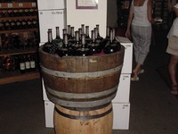 Port for sale at the Lakeridge Winery & Vineyard.