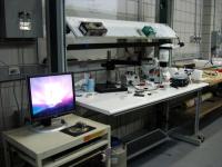 Laboratory equipment and computer in the DC Field wing.