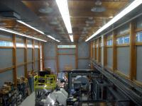 Empty space above the Ion Cyclotron Resonance magnets.