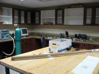Sample preparation laboratory.