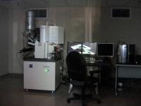 Zeiss 1540 XB Dual Beam Focused Ion Beam/Field Emission Scanning Electron Microscope.