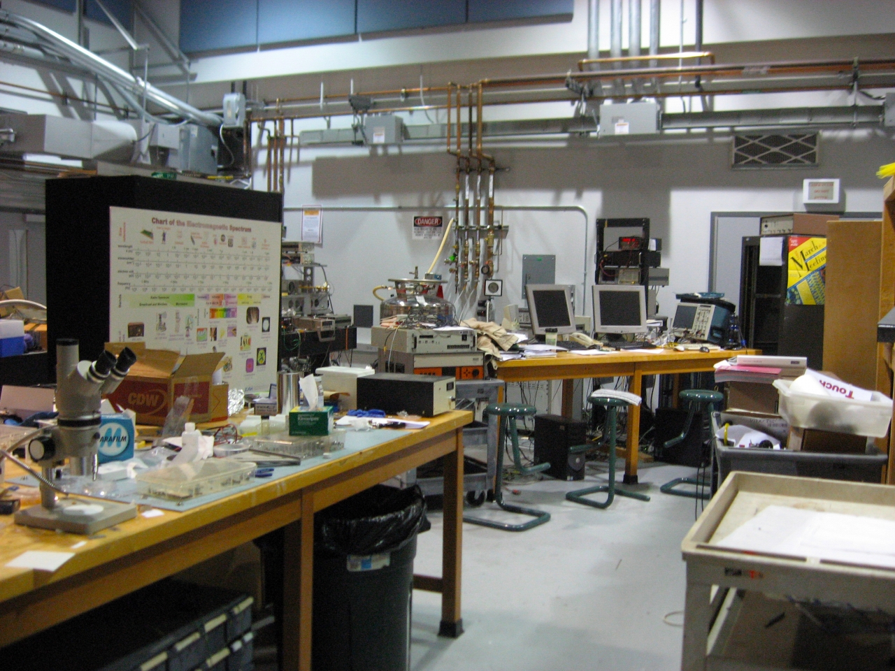 Laboratory in the Nuclear Magnetic Resonance wing.
