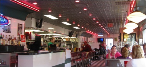 Photo Credit: David July — Inside the Fleetwood Diner, High Springs, Florida, 18 January 2010