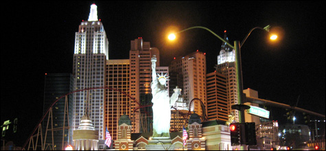 Photo Credit: David July — New York-New York Hotel and Casino, 3790 South Las Vegas Boulevard, Las Vegas, Nevada, 22 July 2008