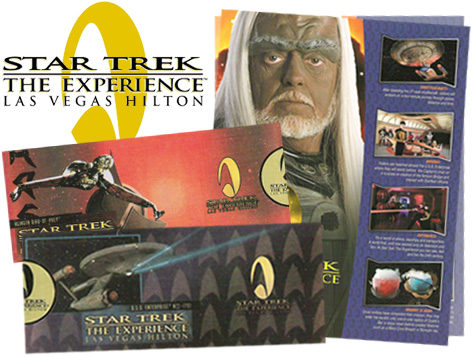 Photo Credit: David July — Star Trek: The Experience – Secrets Unveiled complientary ticket and promo from the 1998 opening with the STTE logo, Las Vegas Hilton, 3000 Paradise Road, Las Vegas, Nevada, 22 July 2008