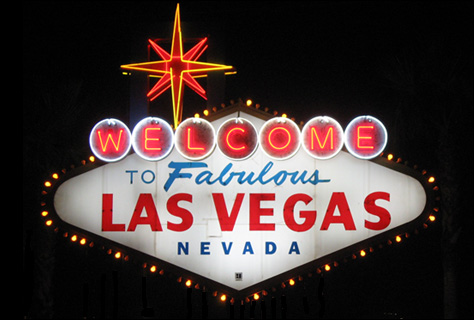 Photo Credit: David July — The Welcome to Fabulous Las Vegas Sign, South Las Vegas Boulevard, Las Vegas, Nevada, 22 July 2008