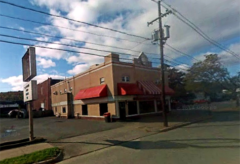 Photo Credit: Google — The Kentucky Fried Chicken building at 327 West Central Avenue in October 2008.