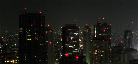 Photo Credit: David July — The skyscrapers of Shinjuku from 52F, Shinjuku Park Tower, Shinjuku, Tokyo, Japan, 16 March 2008