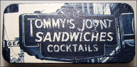 Photo Credit: David July — My Tommy's Joynt photograph on a tin from Chocolate Covered Sweets and Gifts, San Francisco