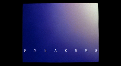 Photo Credit: Universal Pictures and Phil Alden Robinson — 'Sneakers' film frame: title card