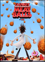 Photo Credit: Sony Pictures Animation — Cloudy with a Chance of Meatballs 3D movie poster