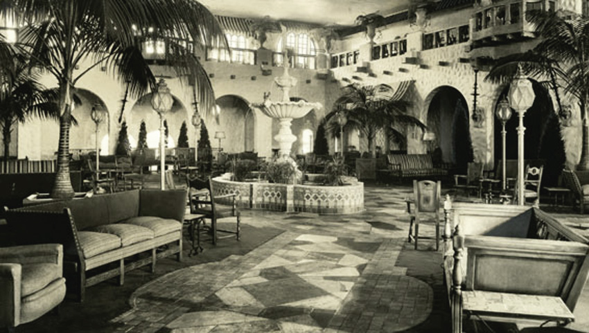 The Fountain Lobby, Circa 1934