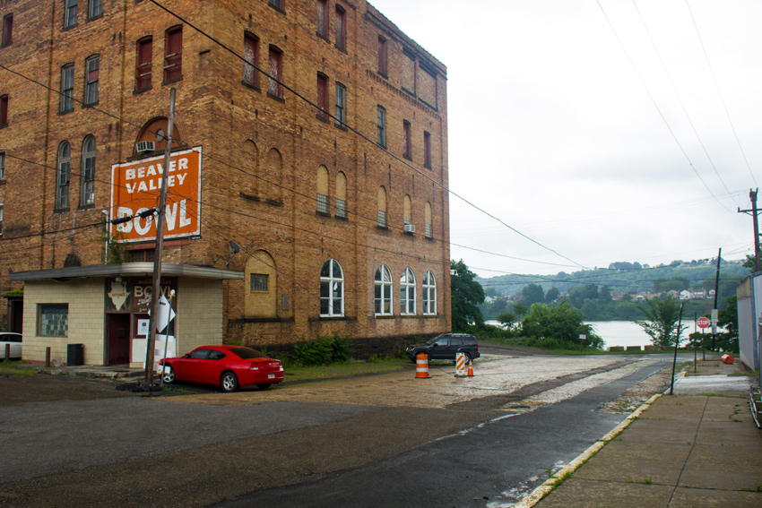 Beaver Valley Brewery Company Building (1903), New York Avenue and the Ohio River in Rochester, Pennsylvania