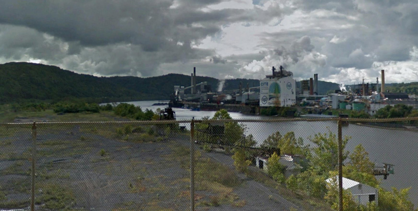 Google Street View of Clairton-Glassport Bridge