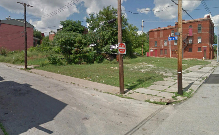 Google Street View of Wylie Avenue at Perry Street