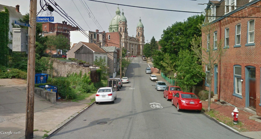 Google Street View of Dobson Street