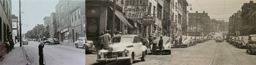 Three Vintage Photographs of the Hill District