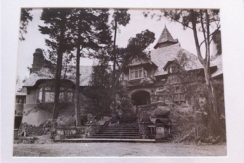 Photograph of the Sutro Mansion c. 1950s